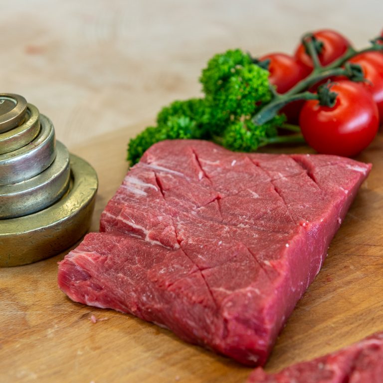 Flat Iron Steak Scored