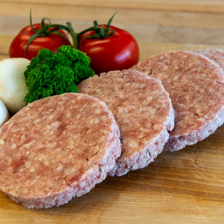 Pork and Apple Burgers