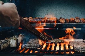 Family BBQ Pack in use