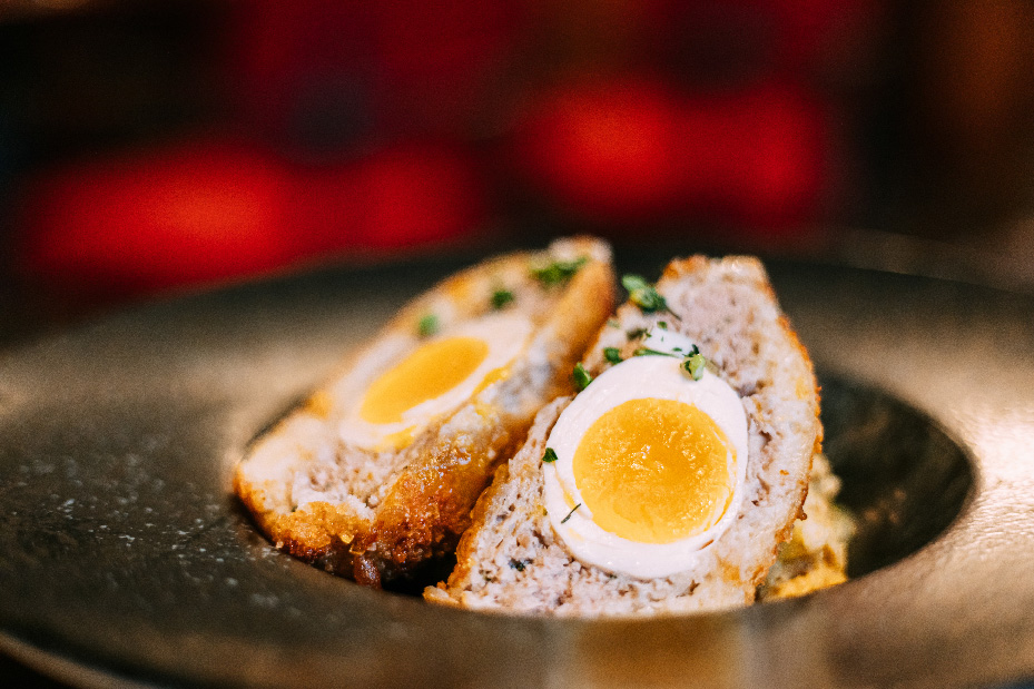 Venison Scotch eggs - Intwood Farm & Butchers Venison Scotch eggs