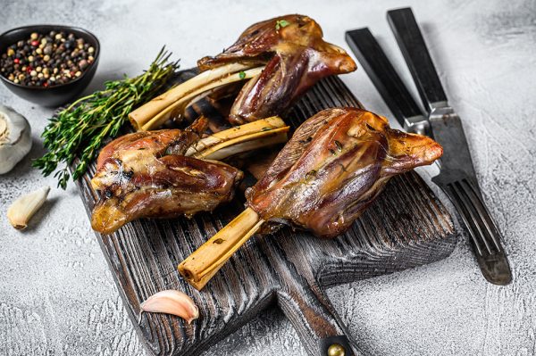 Braised roast Lamb Shanks